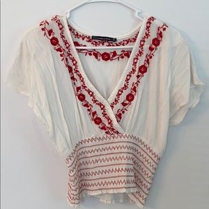 Abercrombie White Blouse